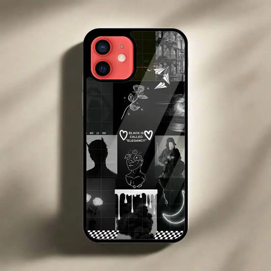 Dark elegance (Phone glass case) CoverMate