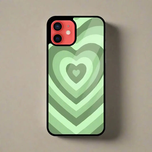Green love (iPhone glass case) CoverMate