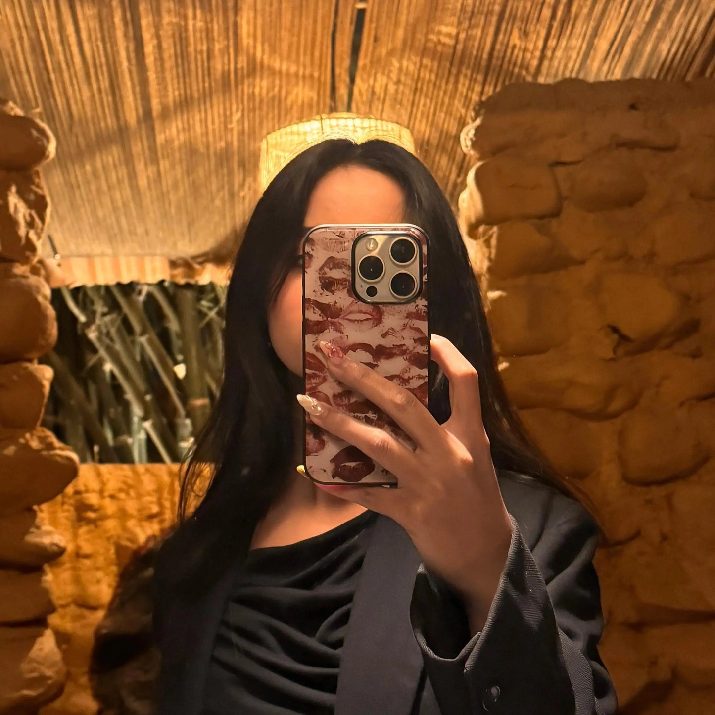 Kisses (Phone glass case)
