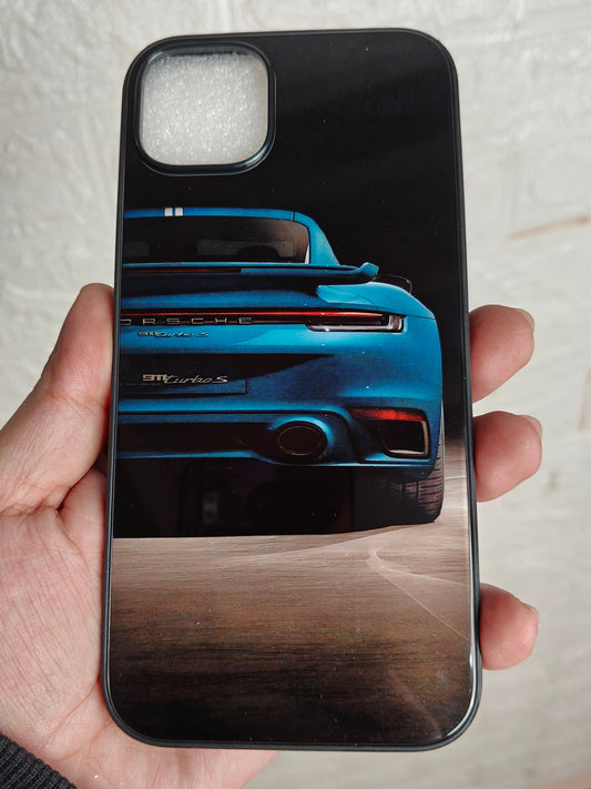 Porsche blue (phone glass cover)