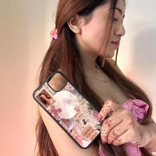 Lana del rey aesthetic moon (Phone glass cover)