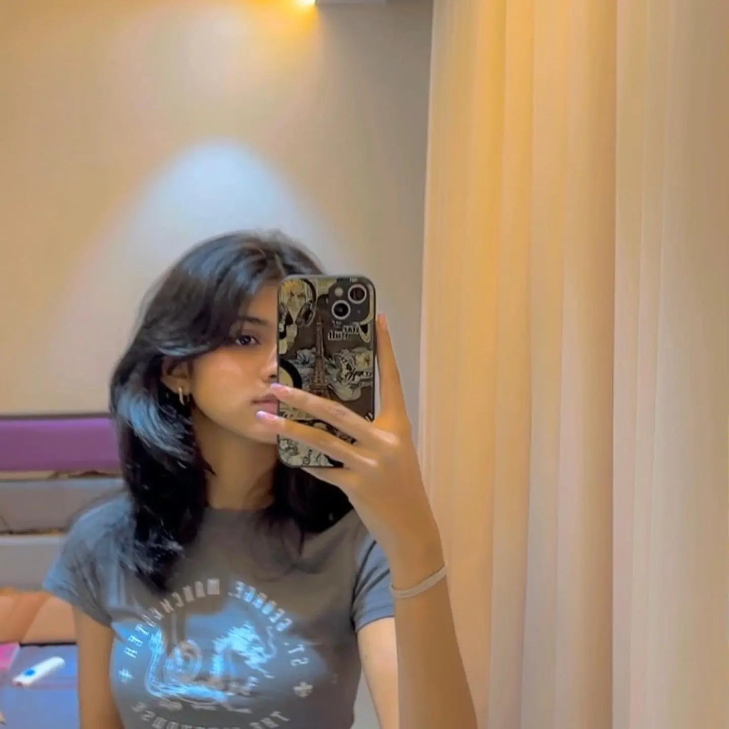 Paris aesthetic (Phone glass case)