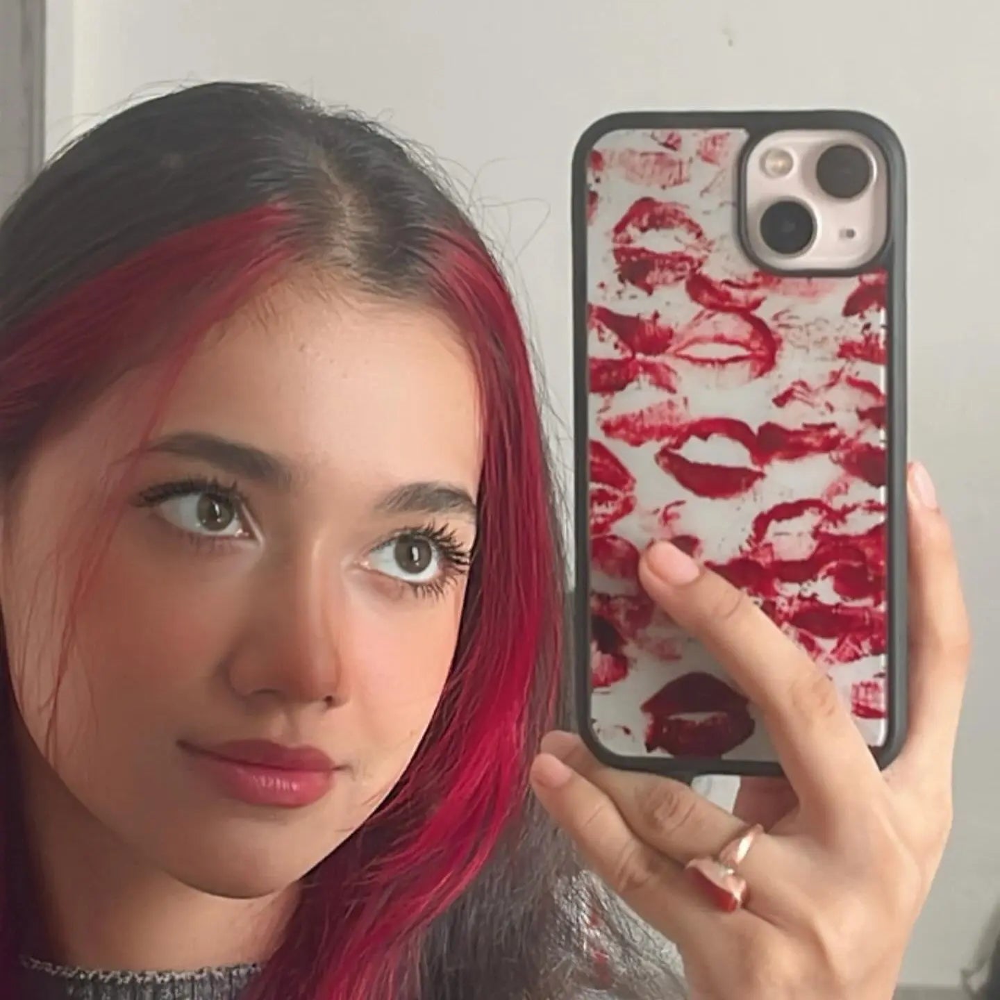 Kisses (Phone glass case)