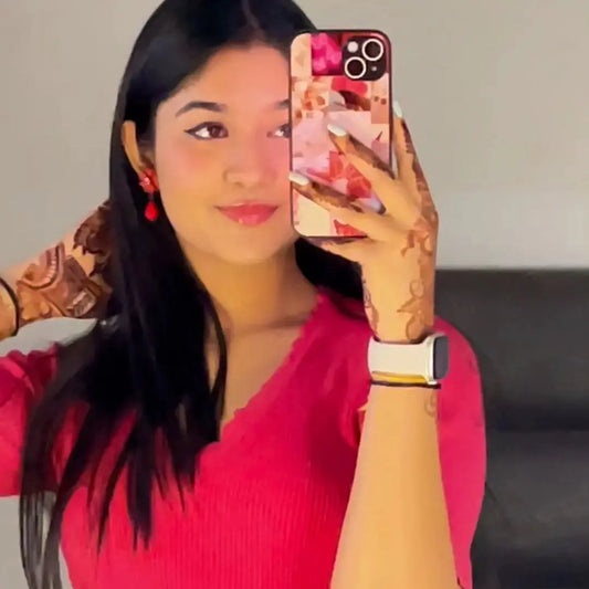 Pinkish Aesthetic (iPhone glass case) CoverMate