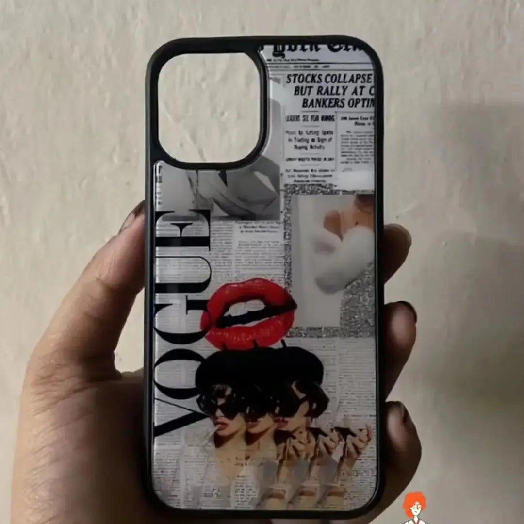 Vogue (glass phone case)