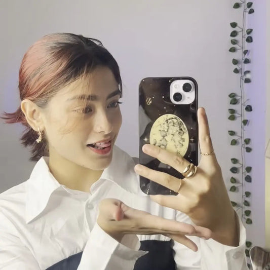 Bright moon aesthetic (phone glass cover)