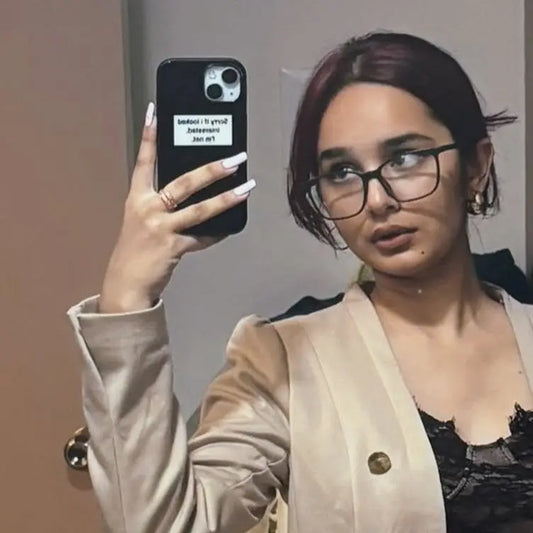 Sorry if i look interested (phone glass cover)