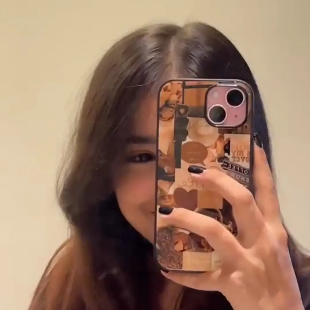 Coffee aesthetic (phone glass cover)