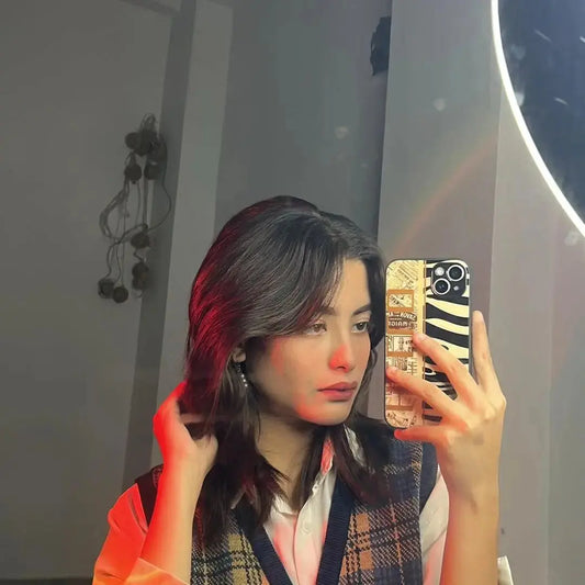 Zebra aesthetic (Phone glass cover)