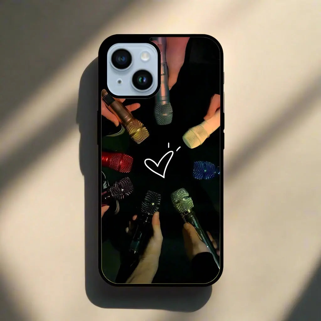 Singer vibes (phone glass cover)