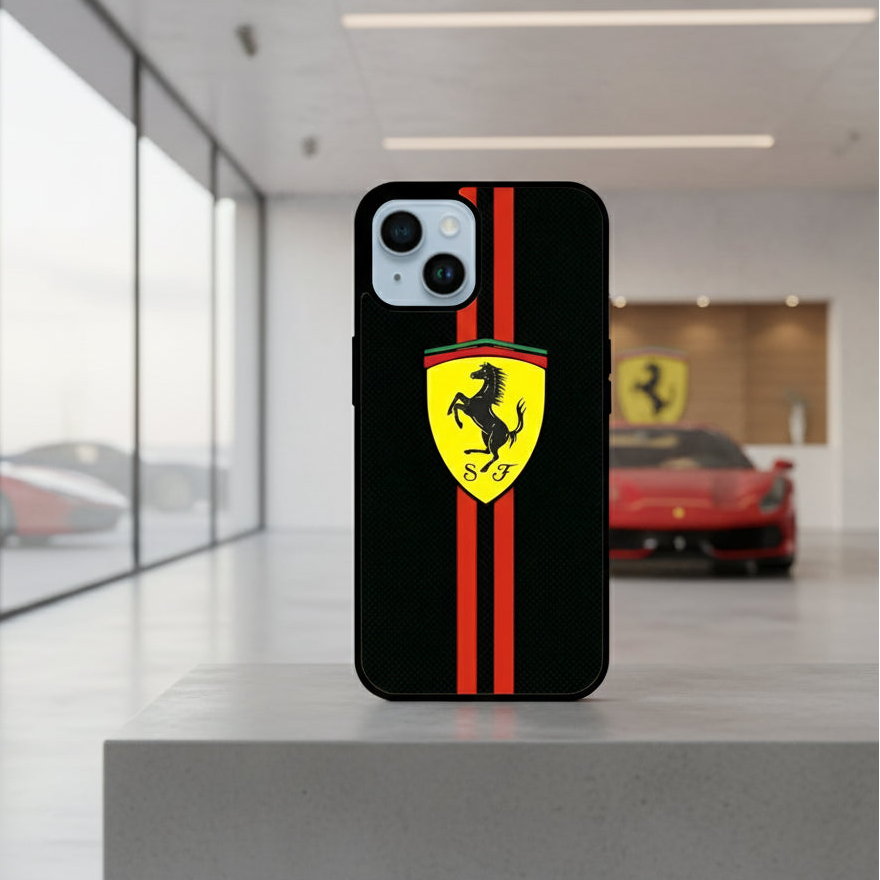 Ferrari logo (phone glass cover)