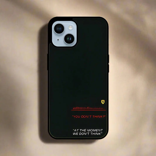 F1 dialogues (phone glass cover)