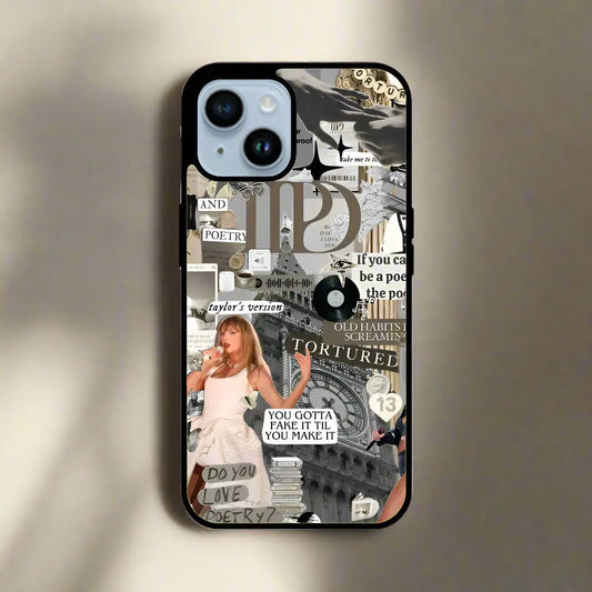 Taylor TTPD album (phone glass cover)