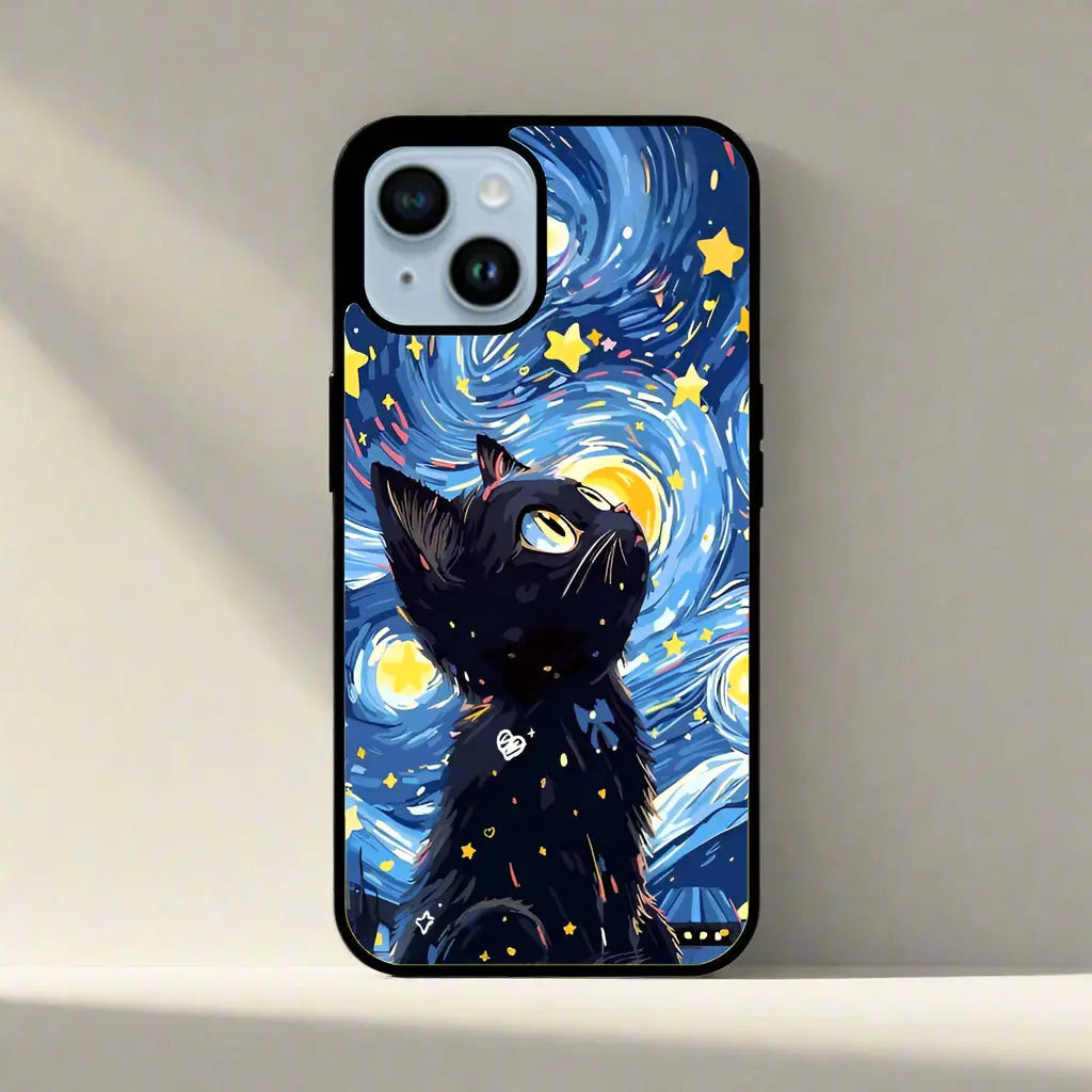 Cat Art (phone glass cover)
