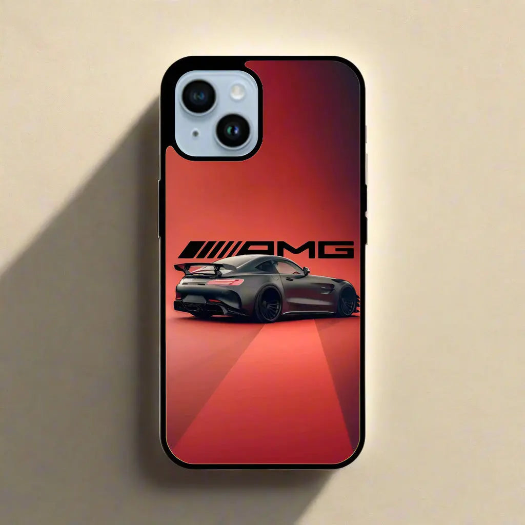 Mercedes AMG Red (Phone glass cover)