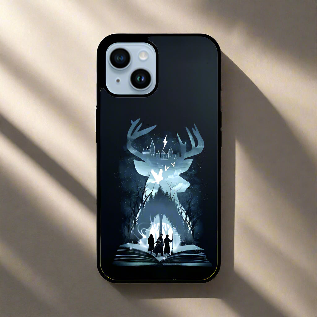 Harry potter deer (phone glass cover)