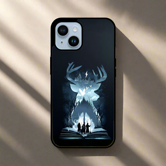 Harry potter deer (phone glass cover)