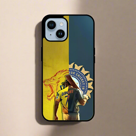 Dhoni cricket fans (phone glass cover)