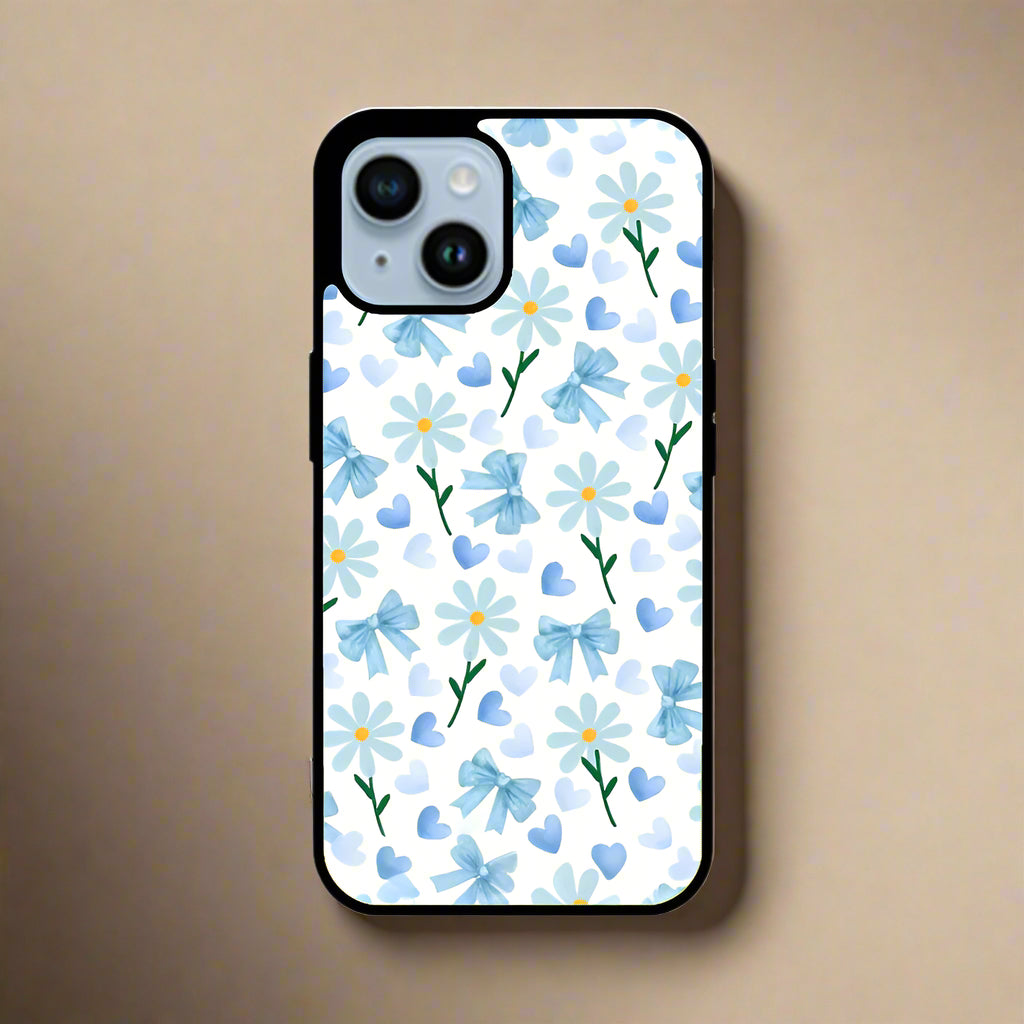 Flower & Bow (phone glass cover)
