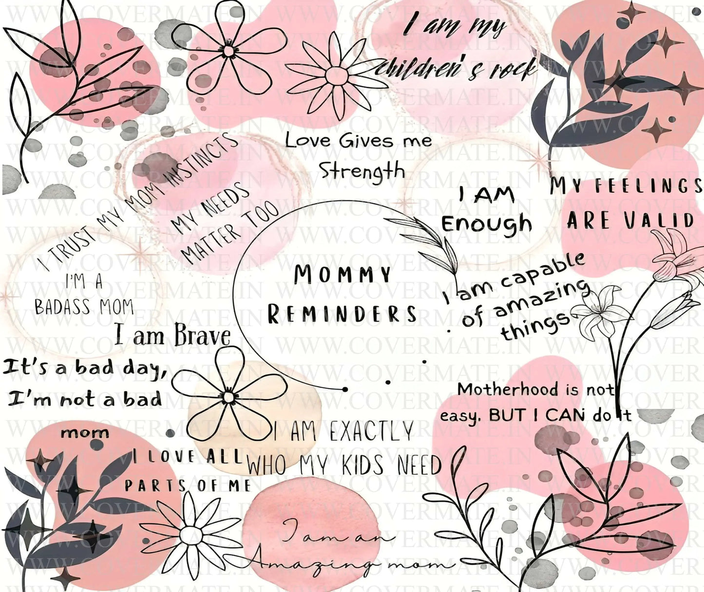 Mommy reminders tumbler