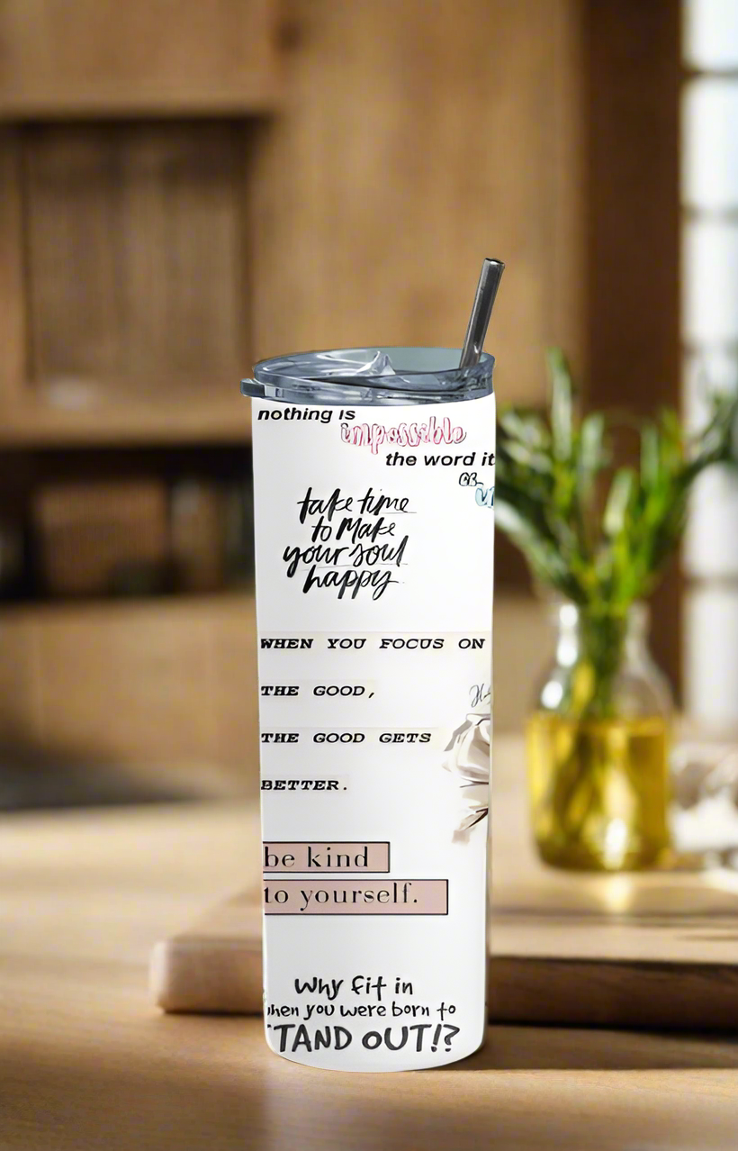 Love yourself tumbler