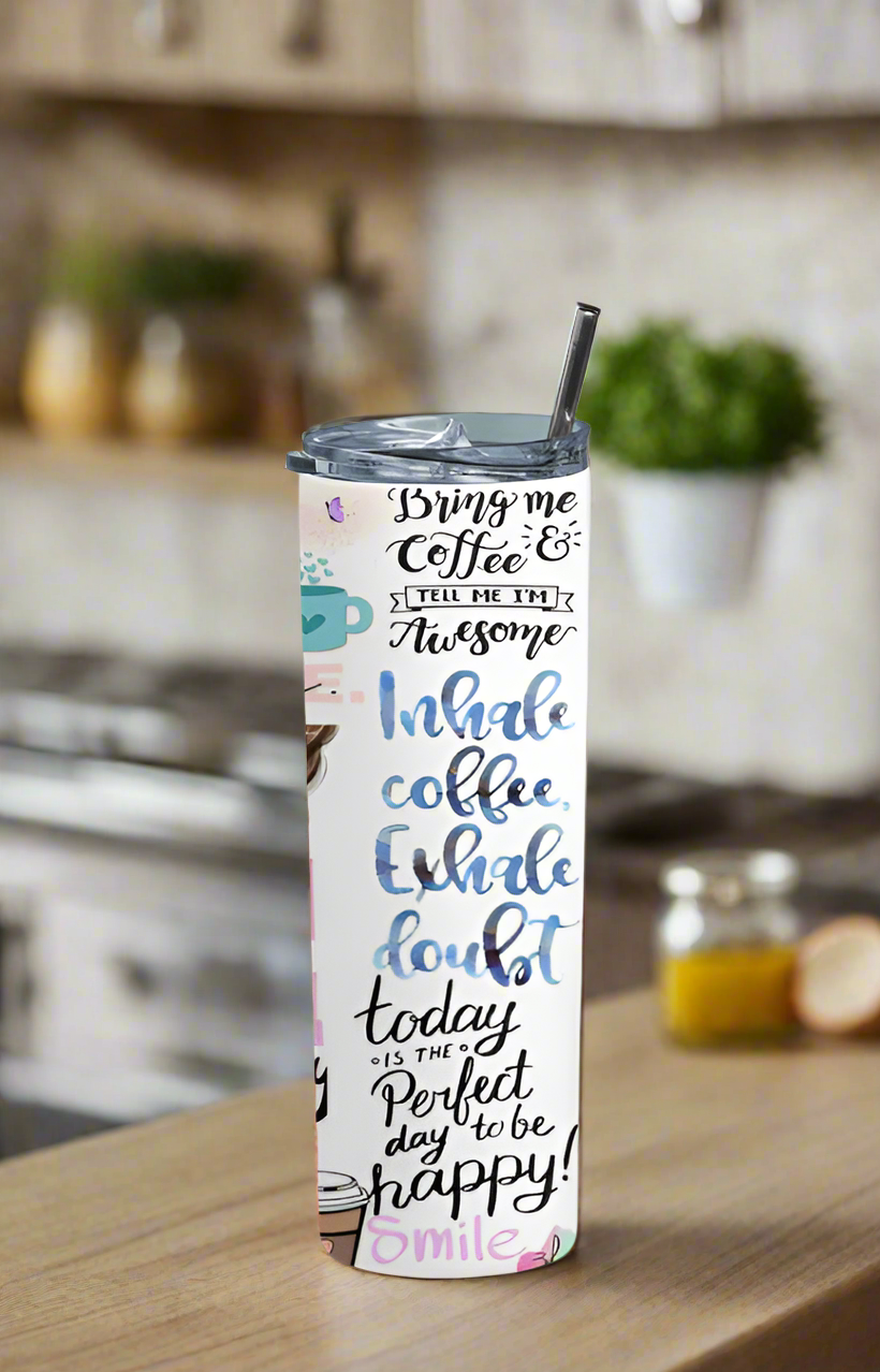 But first coffee tumbler