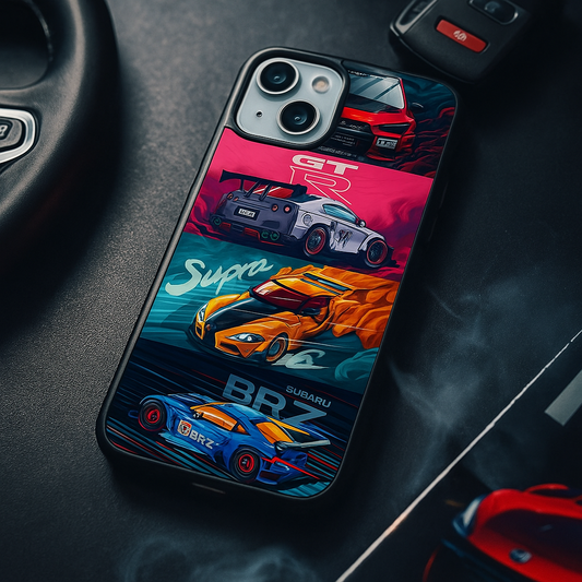 Supra car aesthetic (phone glass cover)