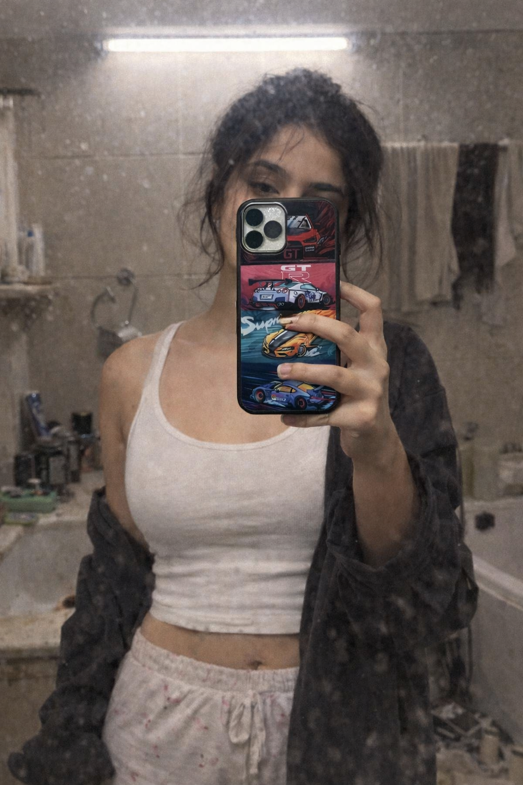 Supra car aesthetic (phone glass cover)