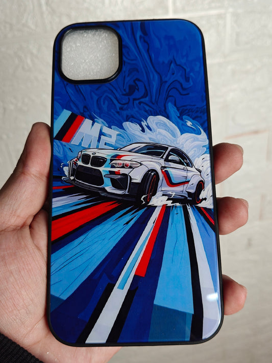 Car Bmw vibes (phone glass cover)