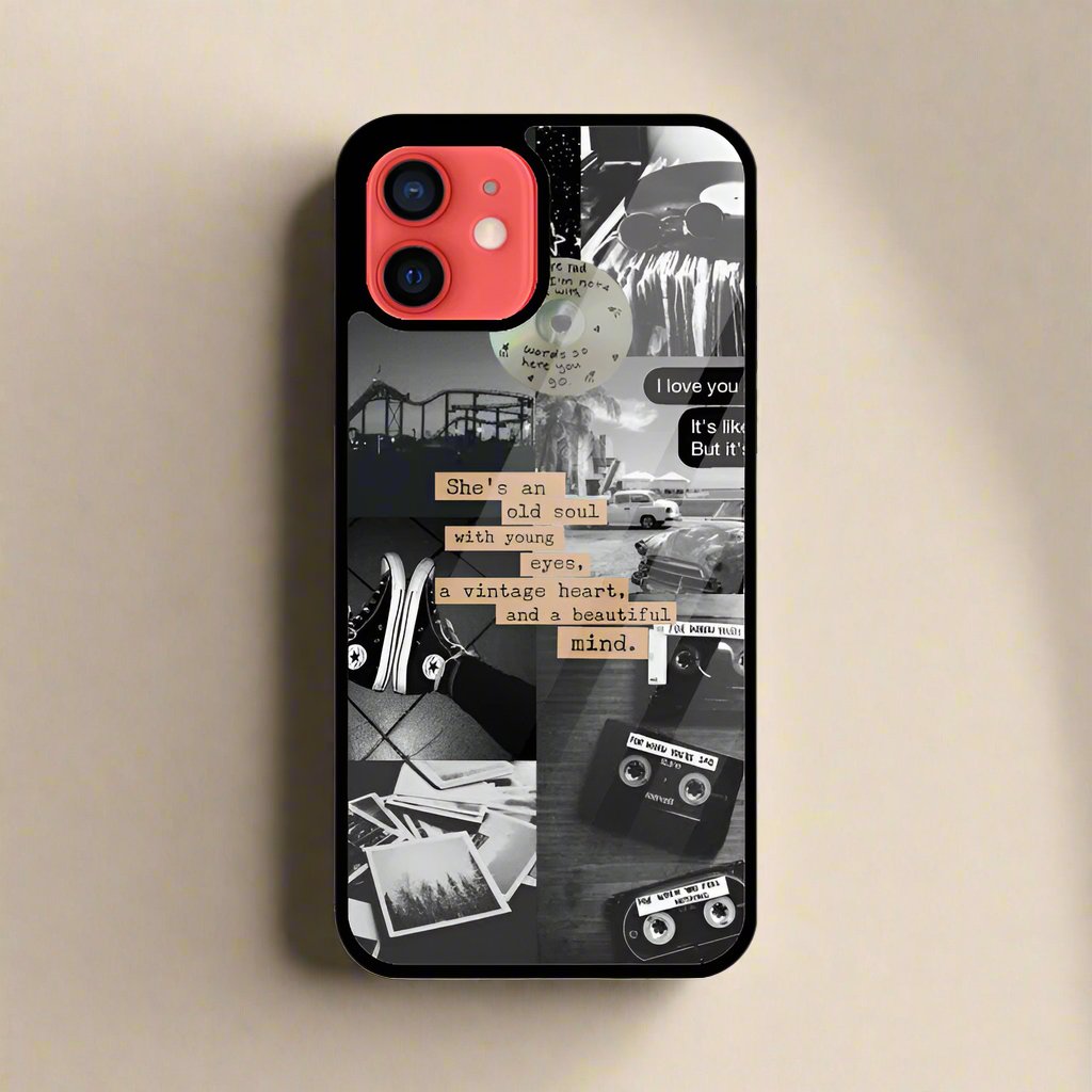 Quote Aesthetic (iPhone glass case) CoverMate