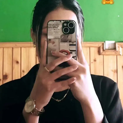 Vogue (glass phone case)