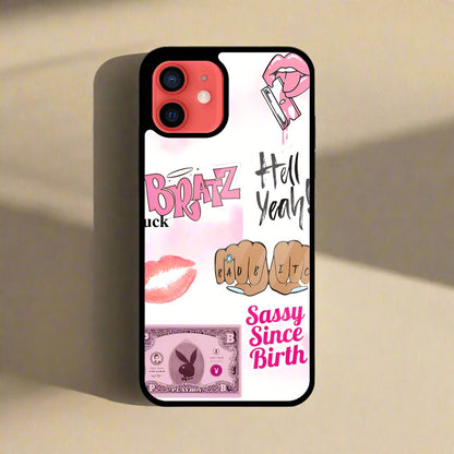 sassy bitch (Phone glass case)