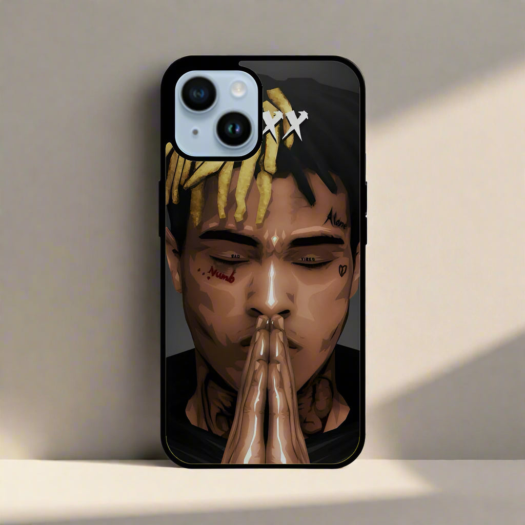 XXX Tentacion phone glass cover