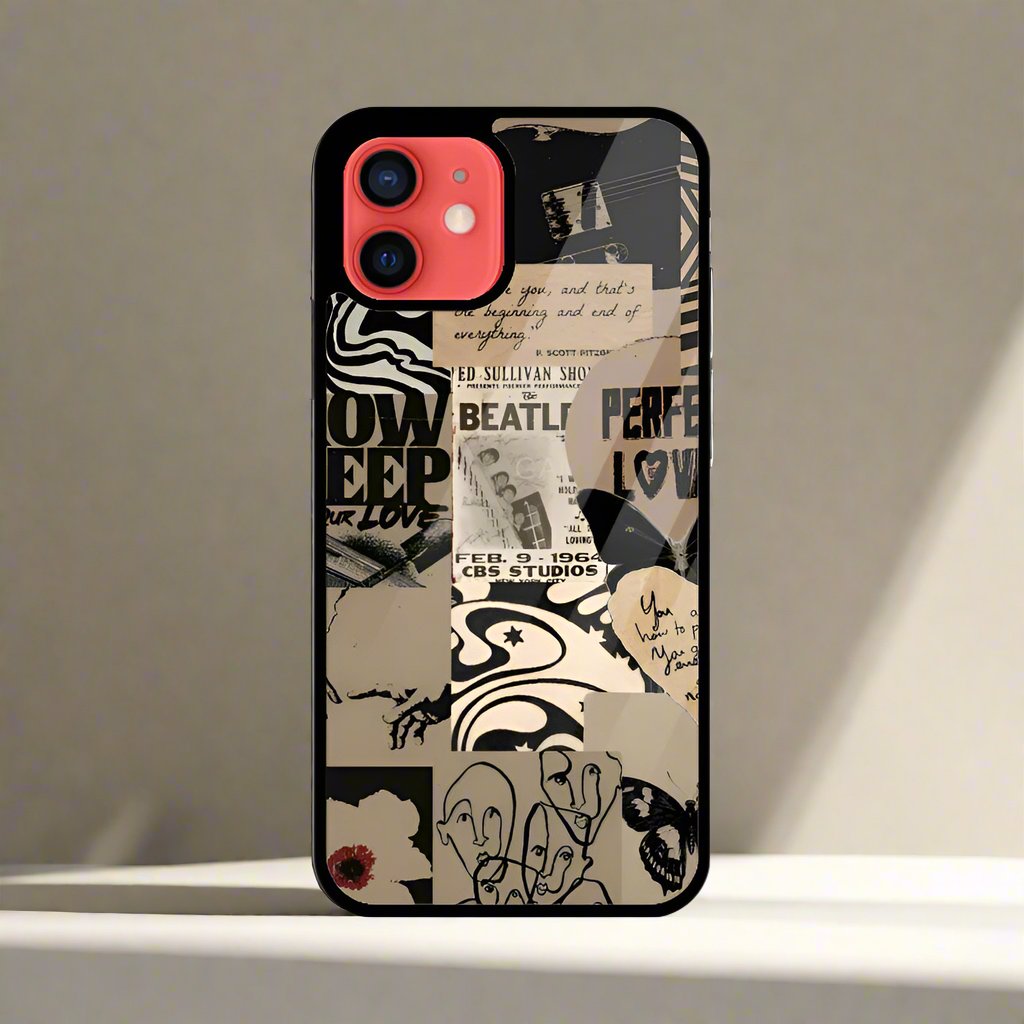 Old aesthetic (Phone glass case)