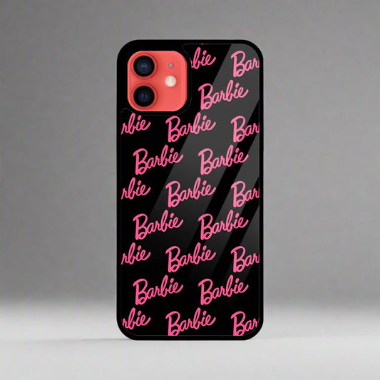 Barbie black (Phone glass case)