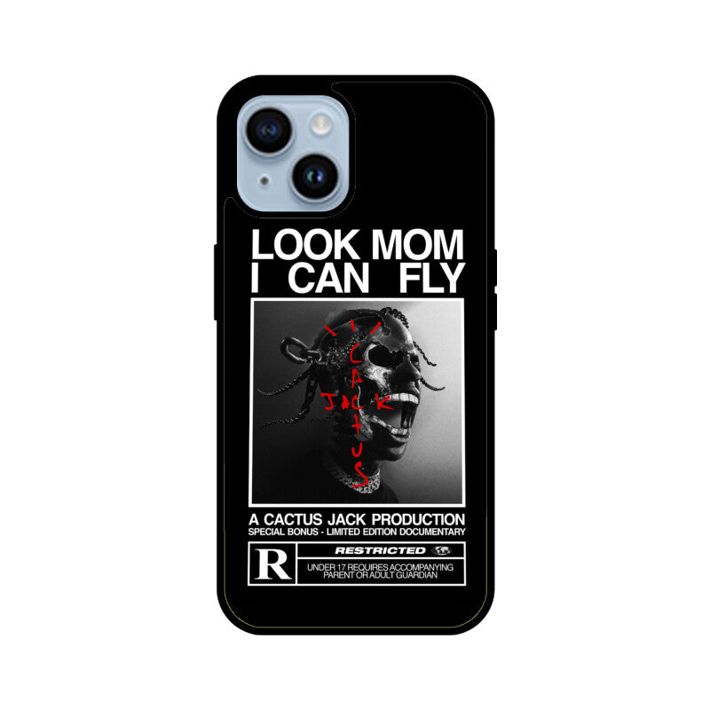 Look mom i can fly iPhone glass case