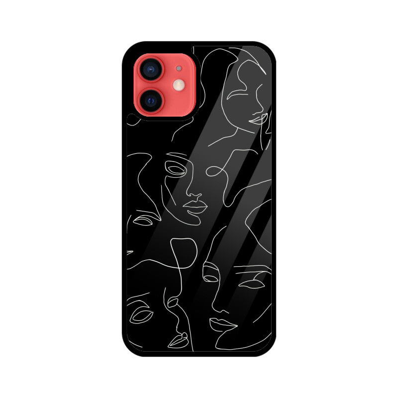 self canvas black (glass cover)