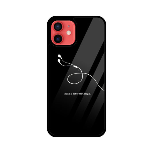 Music lovers dark (phone glass cover)