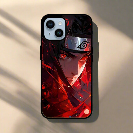 Anime red phone glass cover