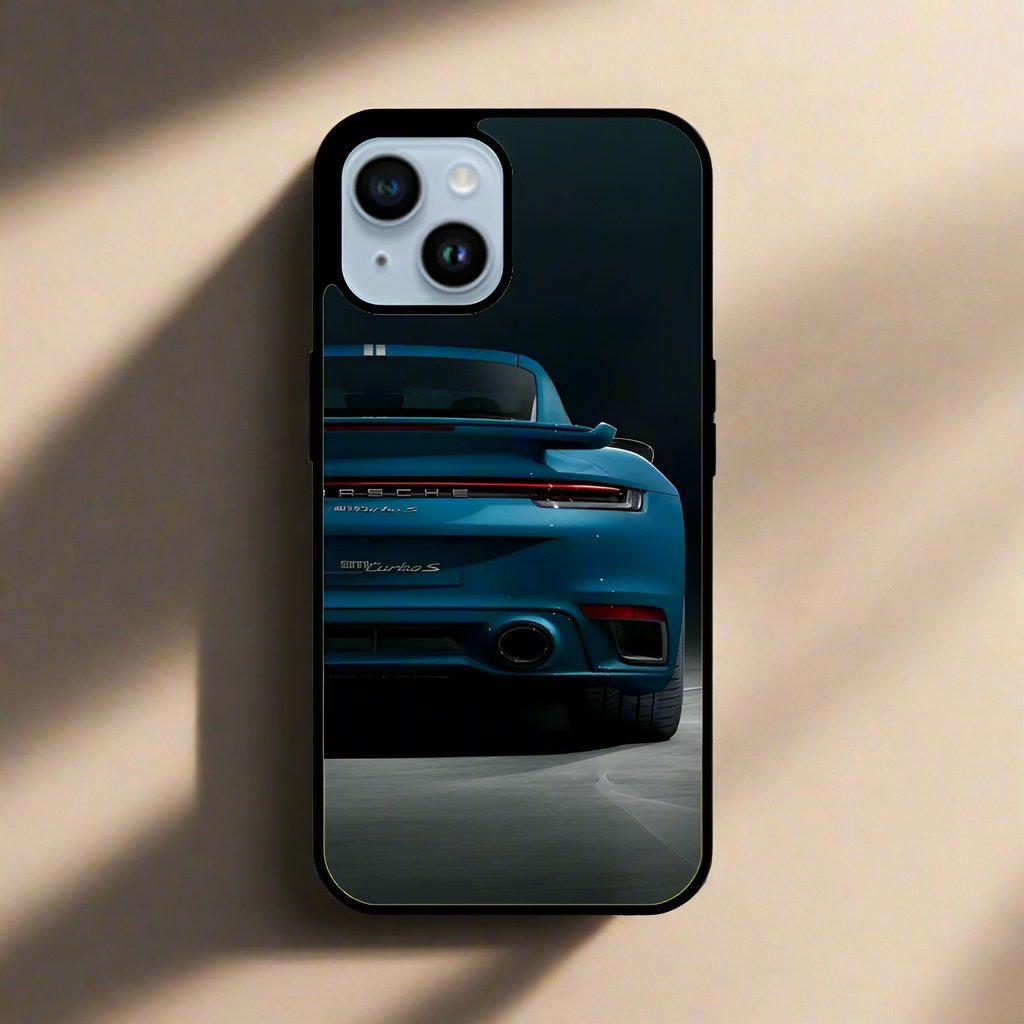 Porsche blue (phone glass cover)