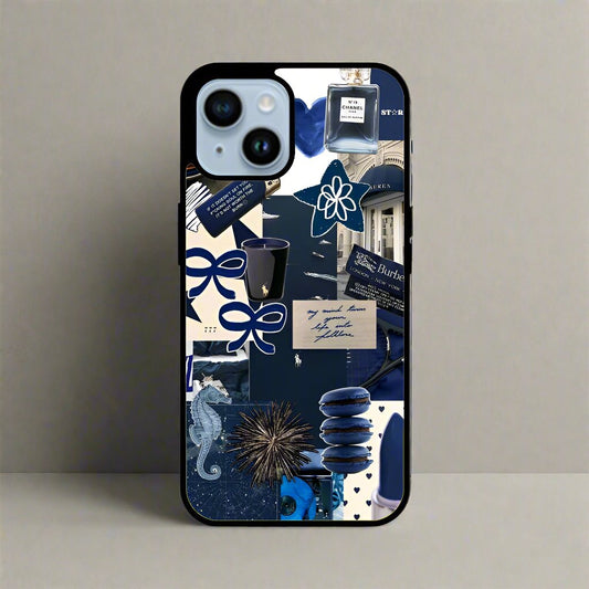 Blue Berry aesthetic (phone glass cover)