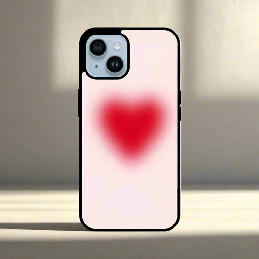 Blurry heart (phone glass cover)