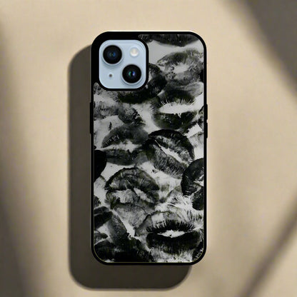 Black kisses (phone glass cover)