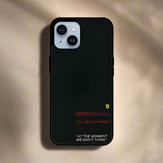 F1 dialogues (phone glass cover)