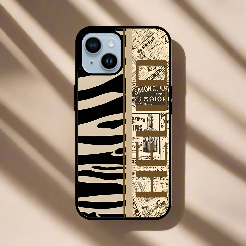 Zebra aesthetic (Phone glass cover)