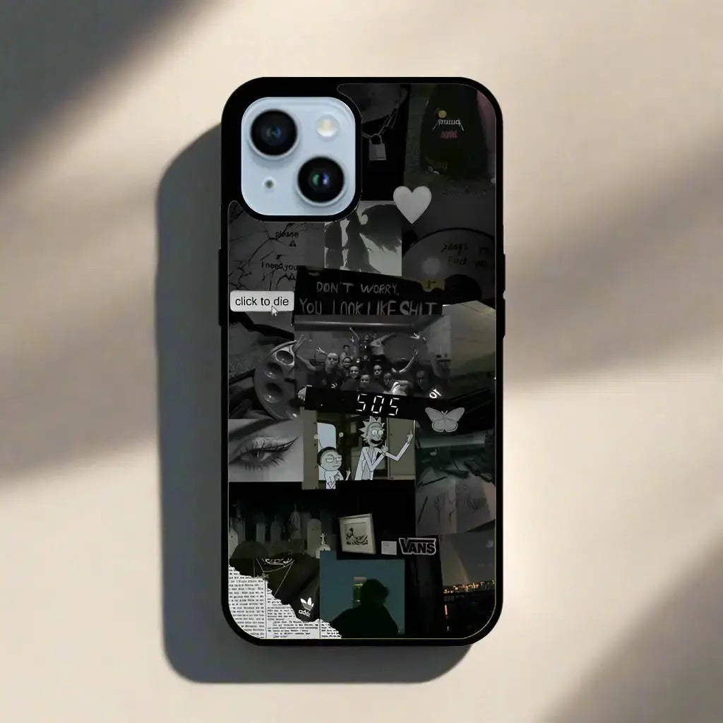 Darkness (Phone glass case)