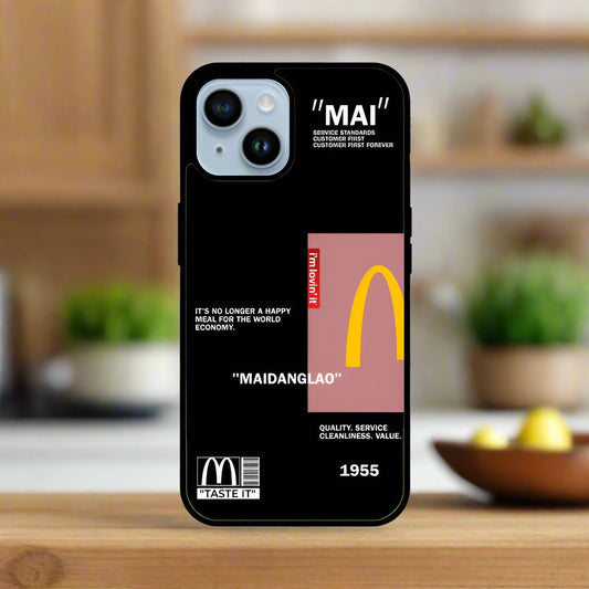 Mcd aesthetic (phone glass cover)