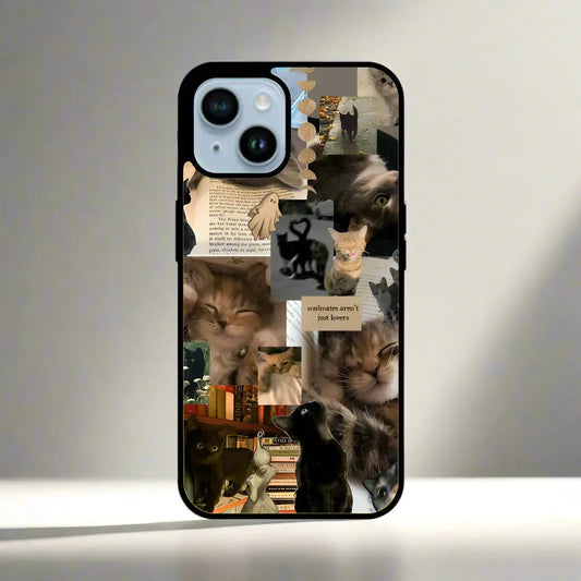 Cats aesthetic (phone glass cover)