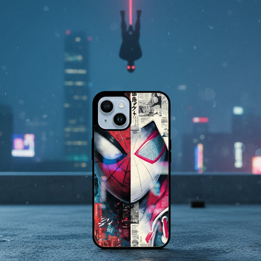 Spiderman art (phone glass cover)