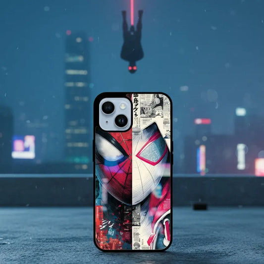 Spiderman art (phone glass cover)